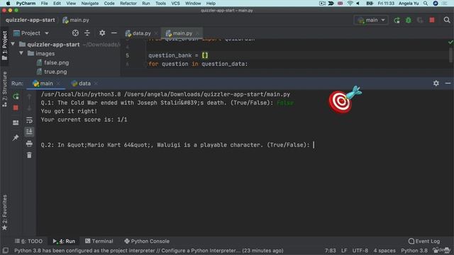 Day 34 - 303-Trivia Question API Challenge смотреть онлайн