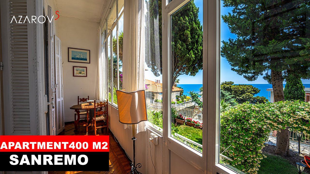 Apartment With Garden In Sanremo