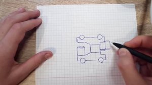 как сделать шаблон машины #изкартона #шаблон #автоклуб62