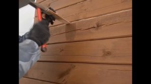 Конопатка  бруса