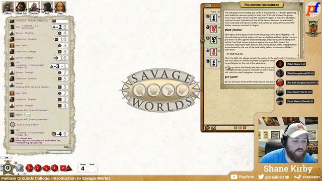 Introduction to Savage Worlds - Fantasy Grounds College смотреть онлайн