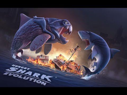 Hungry Shark Evolution Alien Shark смотреть онлайн