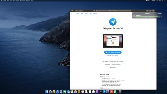 Telegram For MacOS, MacBook Air, MacBook Pro, IMac, IMac Pro, Mac Mini And Mac Pro