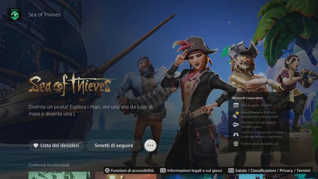 Sea of thieves on PlayStation Store #PS5 смотреть онлайн