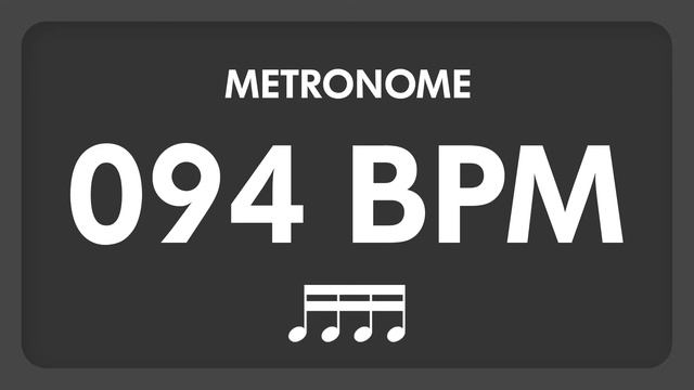 94 BPM - Metronome - 16th Notes смотреть онлайн