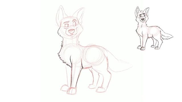 How To Draw A Cartoon Dog- Follow Along