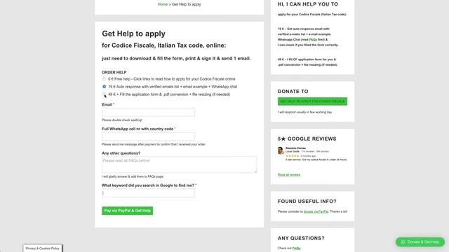 How do I get Codice Fiscale online? смотреть онлайн