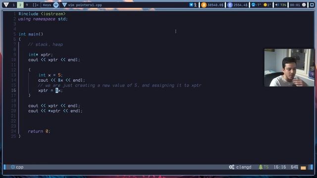 Pointers Simplified C++ - 1 (Return multiple different variables from a function) смотреть онлайн