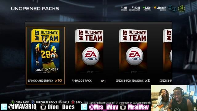 Madden 15 Pack Opening - GAME CHANGER PACK OPENING | MUT 15 Pack Opening смотреть онлайн