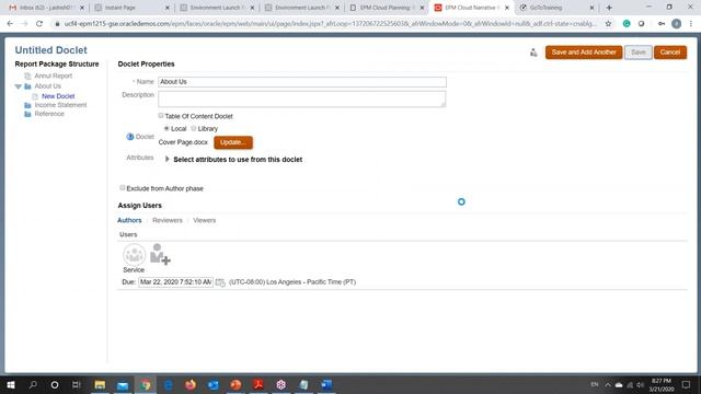 Oracle Narrative Reporting Creating Income Statement Report | Narrative Reporting Cloud смотреть онлайн
