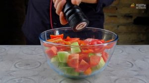 Кабачковая икра запеченная в рукаве