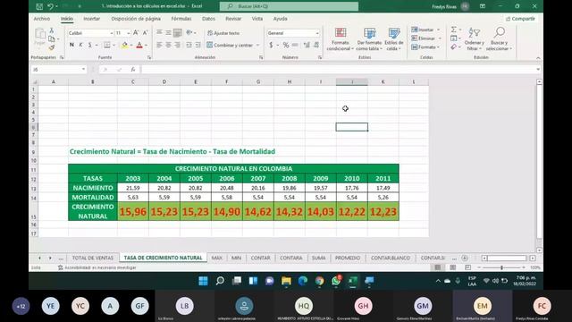 Explicación de funciones básicas en excel смотреть онлайн