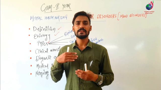 GNM 2nd Year II Bipolar Disorders II Mental Health Nursing II Manish Sir II смотреть онлайн