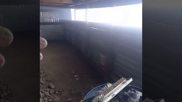 Сарай для коров из профнастила смотреть онлайн