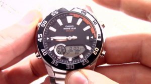 Часы Casio Outgear AMW-710D-1A [AMW-710D-1AVEF] - Инструкция, как настроить от PresidentWatches.Ru
