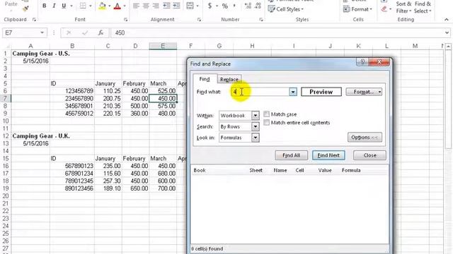 Excel 2016: Find and Replace Data смотреть онлайн
