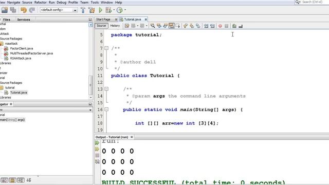 CS - Java Tutorial -16- Java 1 &2 dim Array with Random board initialization смотреть онлайн