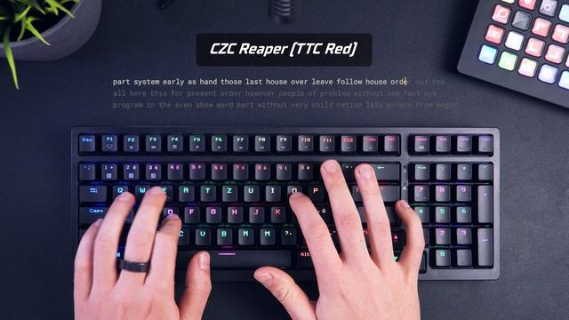TTC Red vs. Cherry Red | Sound Test Comparison (Different Keyboards) смотреть онлайн