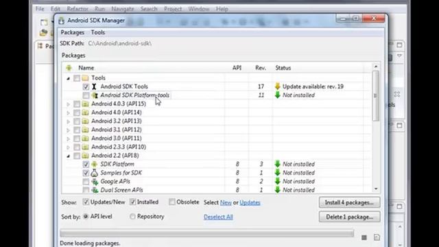 Instalar Android SDK y Eclipse смотреть онлайн