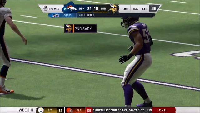 [14] Madden NFL 20 - QB1 Career Mode Walkthrough (No Commentary) смотреть онлайн