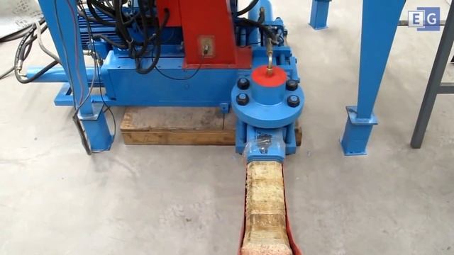 Гидравлический пресс для производства топливных брикетов типа РУФ смотреть онлайн