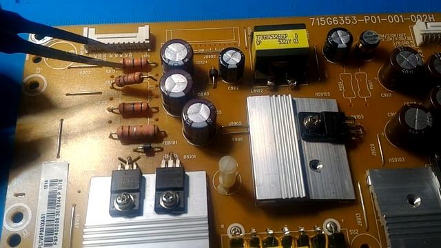 Доработка блока питания телевизора Philips смотреть онлайн