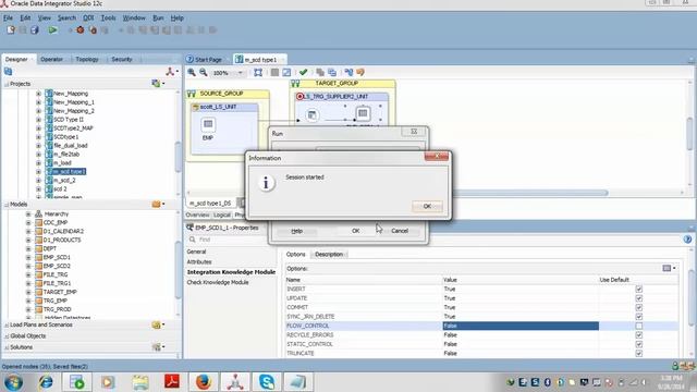 ODI 12C Slowly Changing Dimension Type I Mapping смотреть онлайн