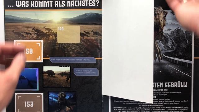Panini Jurassic World 3 Ein neues Zeitalter Выпуск 3 Панини Альбом Наклеек Мир Юрского Периода 3 смотреть онлайн