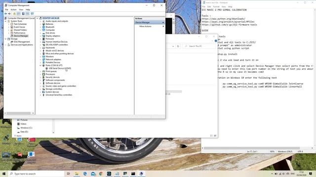 DJI MAVIC 2 Gimbal Calibration Following Gimbal Repair.