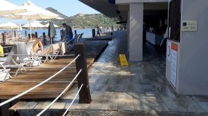 Бодрум-сентябрь 2022. На пляже отеля«Blue Dreams Resort & SPA».