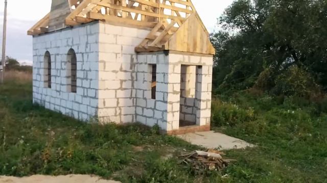 Крыша. Обивка маленьких фронтонов. смотреть онлайн