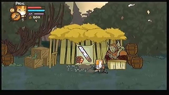 (80) Castle Crashers Swamp Village Store (Orange) смотреть онлайн