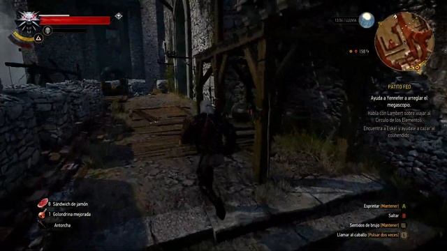 The Witcher 3 Gameplay | Patito feo (Eskel) | De vuelta a Kaer Morhen | 036 смотреть онлайн
