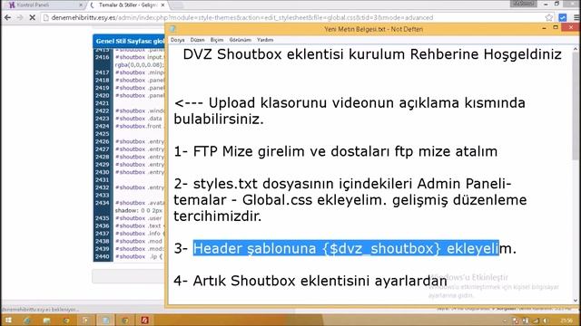 DVZ Shoutbox Eklentisi Kurulum Rehberi | Hibrit TV смотреть онлайн