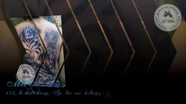Hình Xăm Rồng Hổ Kín Lưng - Mít Tattoo смотреть онлайн