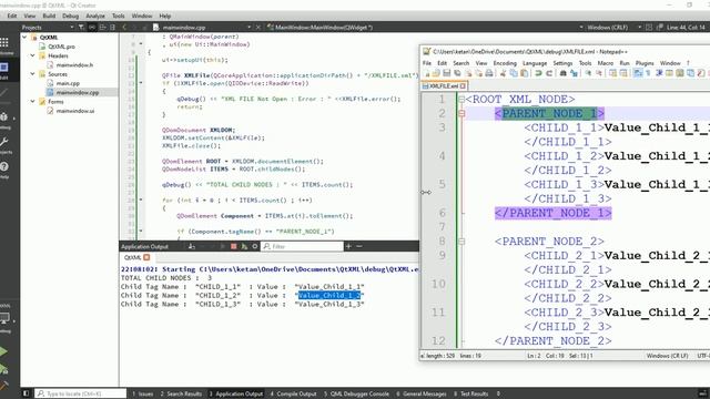 Qt C++ GUI Application Tutorial | Qt XML | QDomDocument | QDomElement | Read XML File Using Qt C++ смотреть онлайн