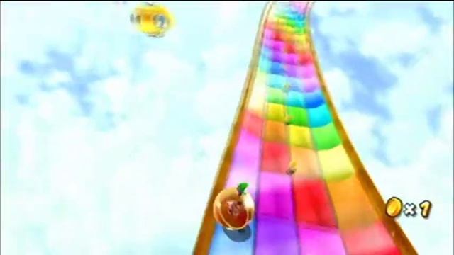 Super Mario Galaxy 2 - Rolling Coaster Galaxy - Green Star 1 - 25.78 смотреть онлайн