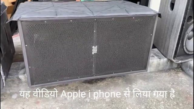 JBL 18 WP 1200 Subwoofer 18 inch 1200 watt Speakers price. Unboxing. Sound check. #dj #speaker смотреть онлайн