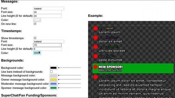 ЧАТ В БРАУЗЕРЕ!!! | Chat v2.0 Style Generator | Чат для YouTube и Twitch |  Чат для OBS |