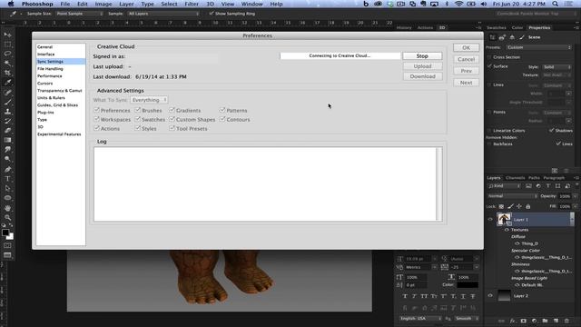 Photoshop - 2014 Sync Settings update смотреть онлайн