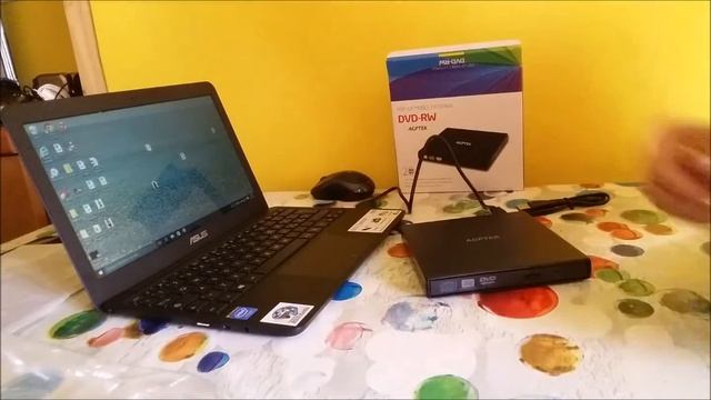AGPTek OD01- Unità Portabile Esterno USB 2.0 DVD CD-ROM Amazon recensione review смотреть онлайн