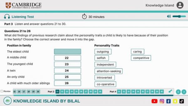 Computer Based IELTS Test | Listening Practice Test with Answers | IELTS Mock Test