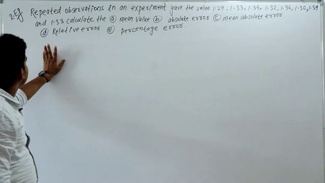 ERROR MEASUREMENTS||LECTURE:-02||MEAN VALUE||ABSOLUTE ERROR||||FRACTIONAL ERROR||PERCENTAGE ERROR смотреть онлайн