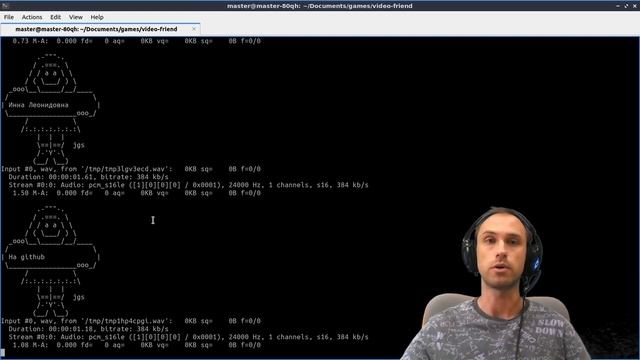 Написал бота помошника на python. Классно выглядит и говорит! смотреть онлайн