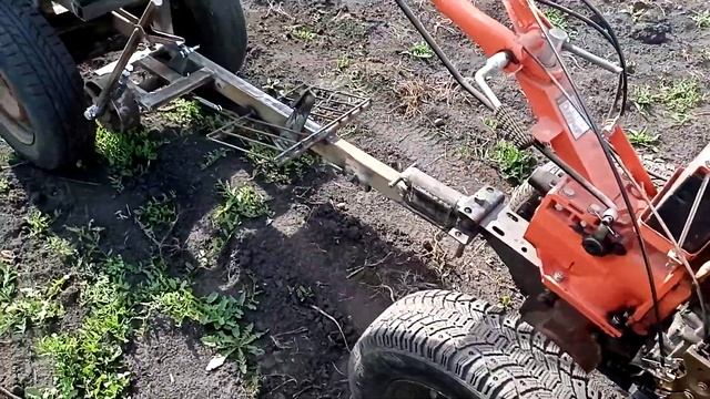 Адаптер для мотоблока. испытание. смотреть онлайн