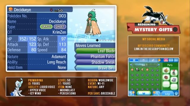 Pokemon Ultra Sun and Ultra Moon Mystery Gift: Hidden Ability Alolan Starters [PokeBank] смотреть онлайн