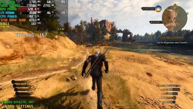 The Witcher 3 Wild Hunt | RTX 3080 + 9900K | Ultra + Custom 1440P смотреть онлайн