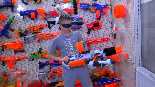 Nerf-перестрелка на ВЫЖИВАНИЕ...NERF Reboot.