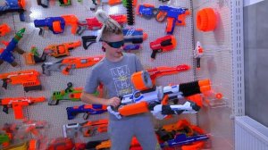 Nerf-перестрелка на ВЫЖИВАНИЕ...NERF reboot.