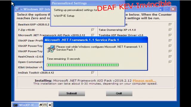 Installing Windows XP Integral Edition смотреть онлайн